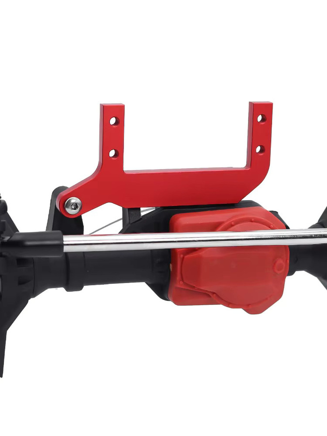 FACSNY Servo Halterungen für TRX4 Achse, 1:10, CNC Aluminium Legierung, Grau - Bild 3
