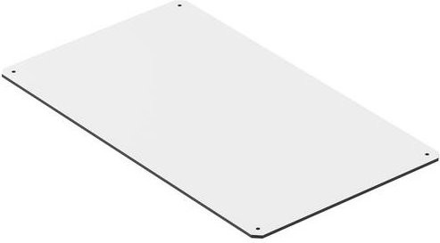 Spelsberg GEOS-S EPT 4050 72202601 Montageplatte aus transparentem Polycarbonat, B: 25,0 cm, L: 42,5 cm, H: 0,4 cm - Bild 1
