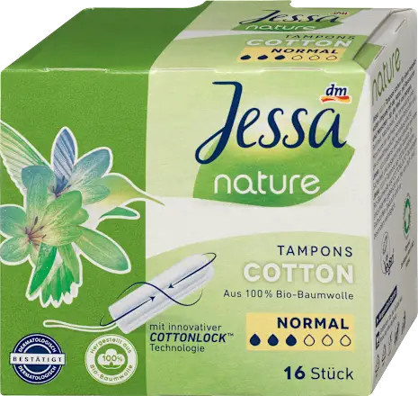 Jessa Tampons Cotton Normal - Bild 1