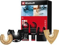 Einhell 6-teiliges Multitool-Zubehör-Set mit Sägeblättern und Schleifscheiben - Bild 3