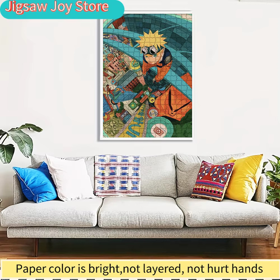KAYOU Naruto Puzzle, bunt, Pappe / Karton - Bild 3