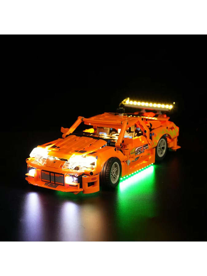 MAXCXT Fast and Furious LED-Lichtset, Toyota Supra MK4, DIY-Dekorationslampe - Bild 2