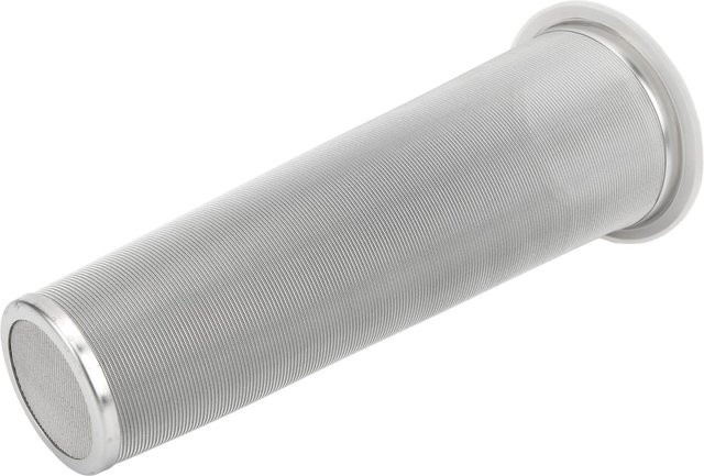 KaiSai Cold Brew Kaffeefilter aus 304 Edelstahl mit feinem Maschensieb und weißem Gummiring, Farbe: Silber/Weiß, B/H: 8 x 21 cm - Bild 1