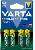Varta Ready2use Akku AA Mignon 2600 mAh 1.2V 4er Pack - Bild 1