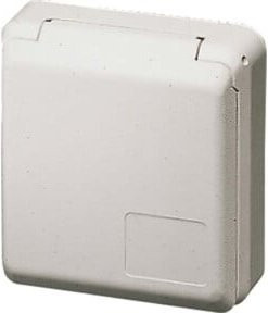 Mennekes CEE Anbaudose 32A 5-polig 400V IP44 Weiß - Bild 1