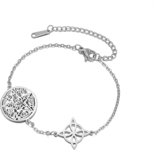 Rui Di Armband, Edelstahl, Weiß, Damen - Bild 1