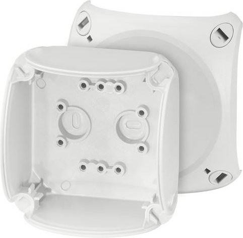 Hensel Abzweigdose 62000081 halogenfrei und plombierbar, witterungsbeständig, B: 93 mm, T: 93 mm - Bild 1