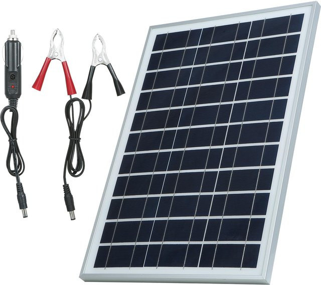 Aneng 60 W Flexibles Solarpanel-Set mit DC-Krokodilklemmen in Grau, IP65 wasserbeständig, 5 V/18 V - Bild 1