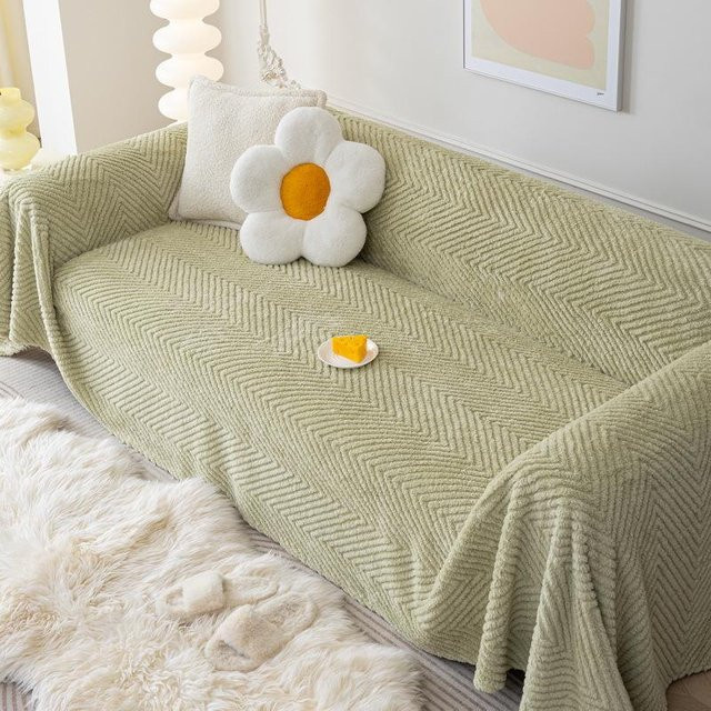 Super Six Samt-Sofa-Handtuch als Staubschutzhülle und Stoffdecke, B/B: 180 x 130 cm - Bild 1