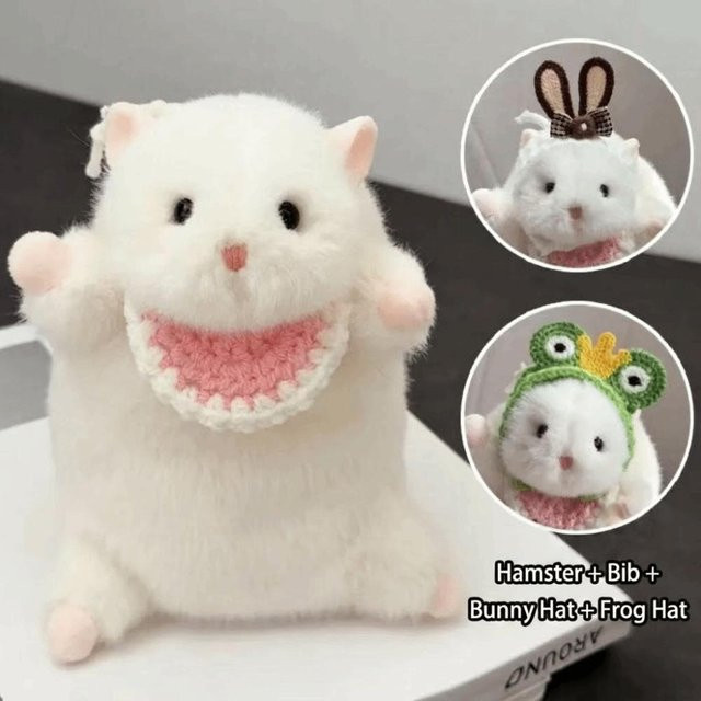 Linyi toy Plüschhamster Schlüsselanhänger, Plüschtier, ab 14 Jahren - Bild 1