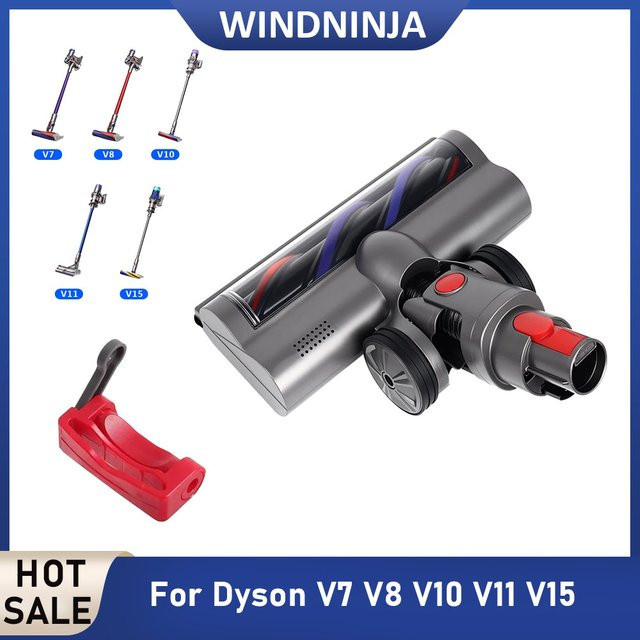 Elektrischer Rollbürstenkopf für Dyson kabellose Staubsauger V7 V8 V10 V11 V15 mit Schnellwechsel-Funktion - Bild 1