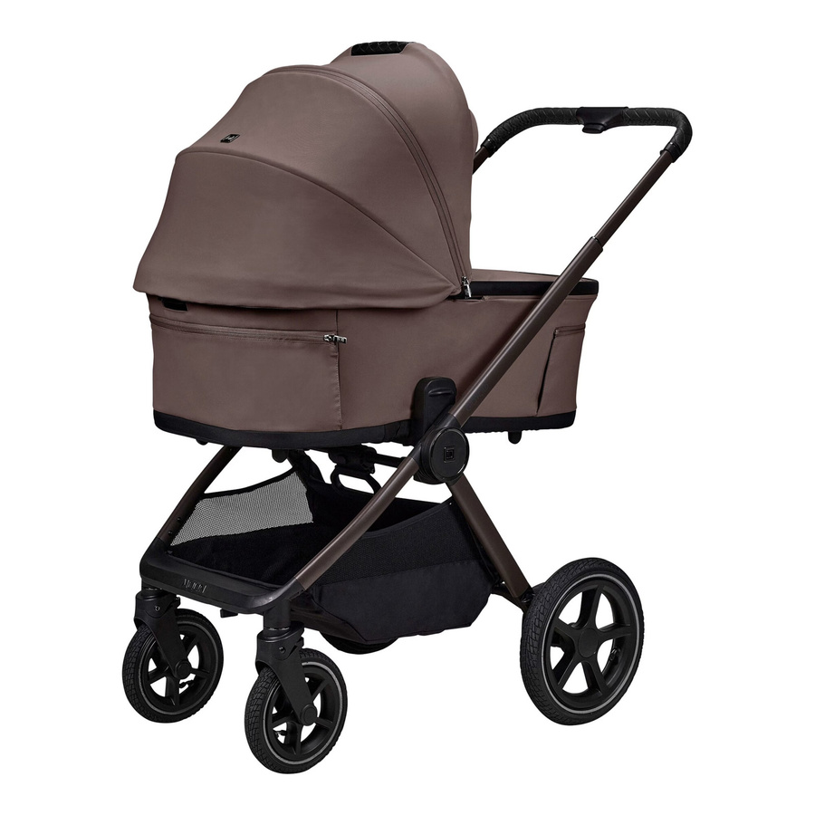 Moon Diamond Kombikinderwagen GIO FOLD Air in Grau mit Federung und Aluminiumgestell - Bild 2
