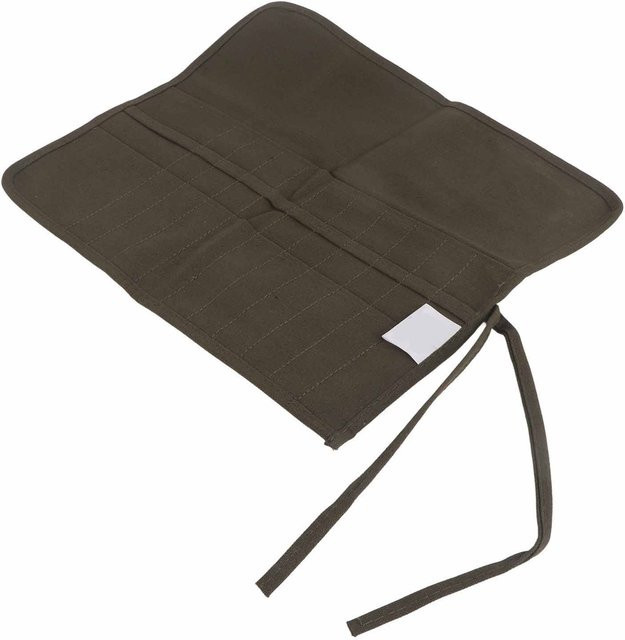 Shoemst Künstler Pinsel Roll Up Tasche aus Canvas mit 22 Fächern, Farbe: Schwarz, Breite: 42 cm, Höhe: 42 cm - Bild 1