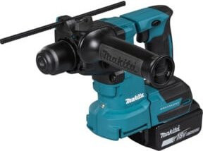 Makita Akku-Kombihammer DHR183RTWJ 18V mit 5.0Ah Li-Ion Akku und Ladegerät in Blau - Bild 2