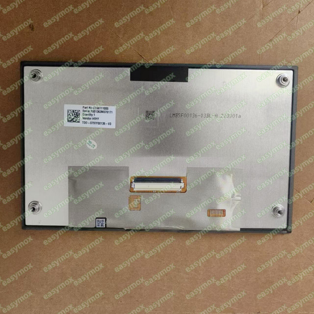 Easymox Multimedia Head Unit mit 8 Zoll LCD Touchscreen für KIA Ceed und XCeed (Modelljahre 2020–2024) in Schwarz - Bild 1