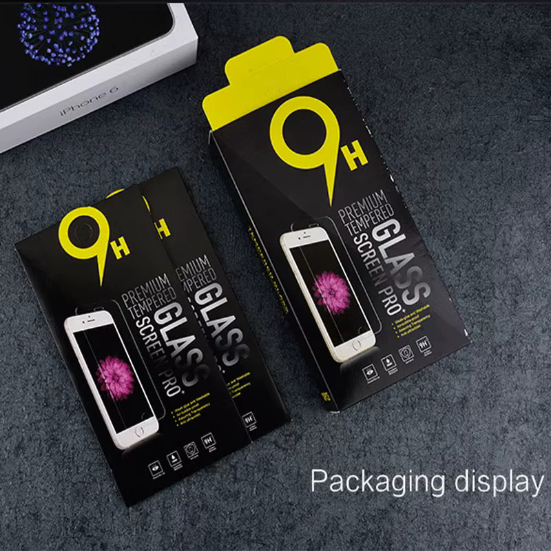 50 Stück hopeboth Displayschutzfolie aus 9H gehärtetem Glas, 0,3 mm dünn, transparent, passend für iPhone 15 16 14 13 12 11 Pro X XS MAX 7 8 Plus - Bild 3