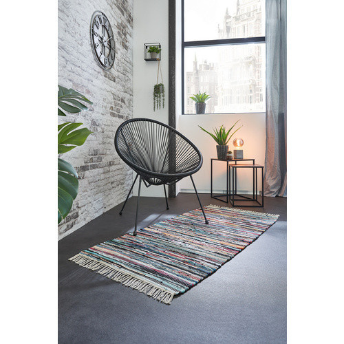 ANDIAMO Teppich Multi modern bunt aus Baumwolle B/T: 120 x 60 cm - Bild 3