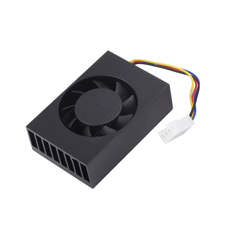 Spotpear PWM Lüfter und Kühler für Jetson Nano Mini in Schwarz - Bild 3