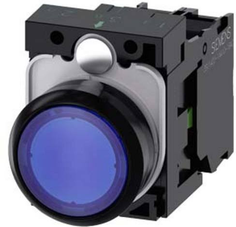 Siemens Drucktaster 3SU1106-0AB50-1BA0 in Blau aus Kunststoff - Bild 1