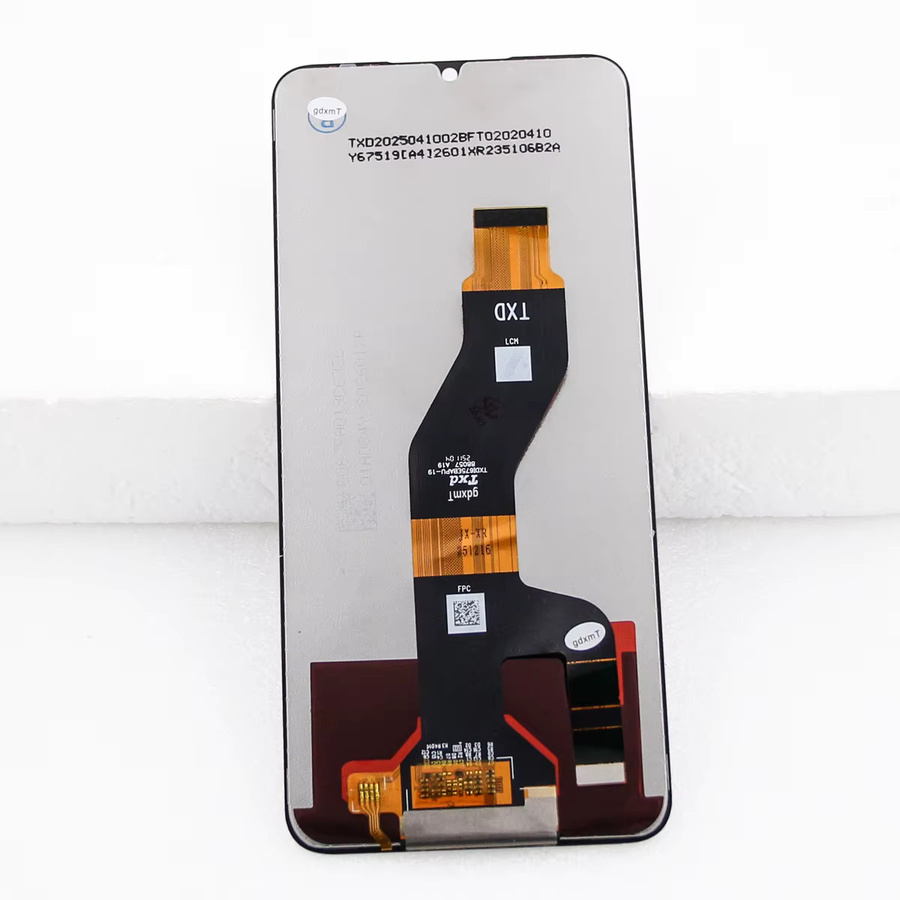 Infinix Hot 60i 5G LCD-Display Ersatzteil mit Touchscreen-Digitizer in Schwarz, 6,75 Zoll, Modell X6730 - Bild 4