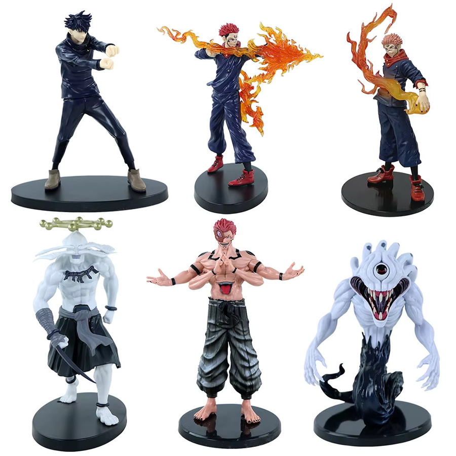 Bandai Jujutsu Kaisen Itadori Yuji Actionfigur, PVC Puppe, 14-21cm - Bild 4