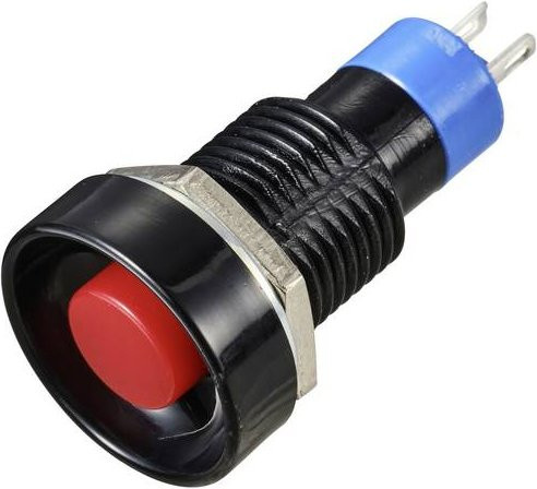 Miyama DS-263 Druckschalter Rot 25 V/DC 3A OFF-(ON) 2P SPST tastend - Bild 1