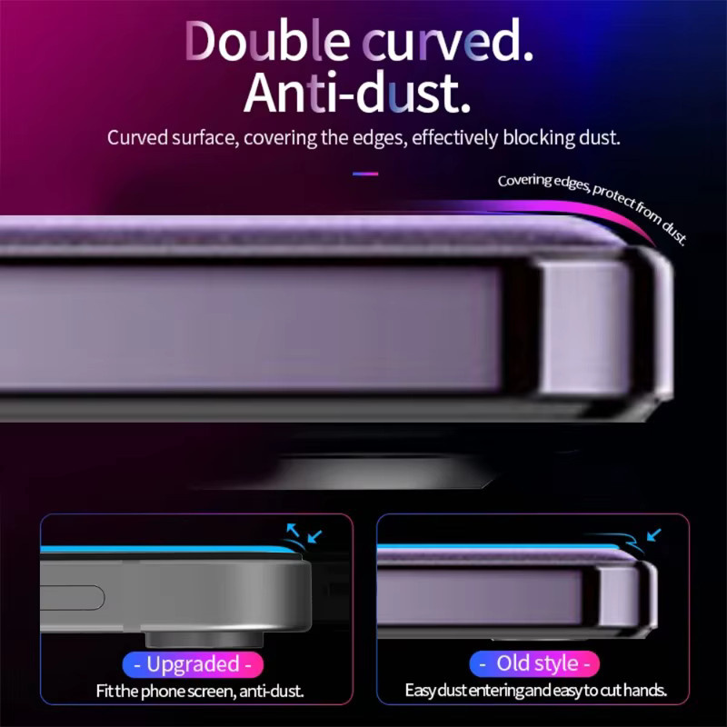 9 in 1 TPU Hydrogel Displayschutzfolie für Xiaomi Mi Mix Flip, transparent, vollflächiger Schutz für Vorder- und Rückseite - Bild 5