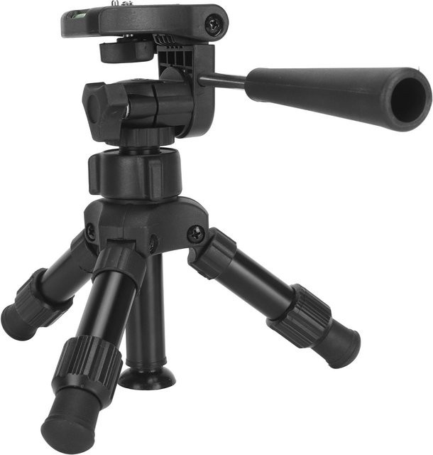 Honor Electronics Mini-Stativ Tragbar Leichtgewicht 360 Grad Drehbar mit Schnellwechselplatte in Schwarz - Bild 1