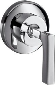 Hansgrohe Axor Citterio UP-Absperrventil Fertigmontageset mit Hebelgriff in Chrom - Bild 1