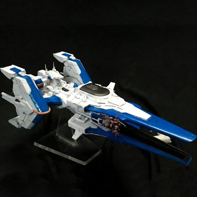 AT 99 MODEL Izumo-Klasse Kusanagi-Klasse Weltraum-Schlachtschiff, Bausatz, 1/1700, Harz - Bild 1