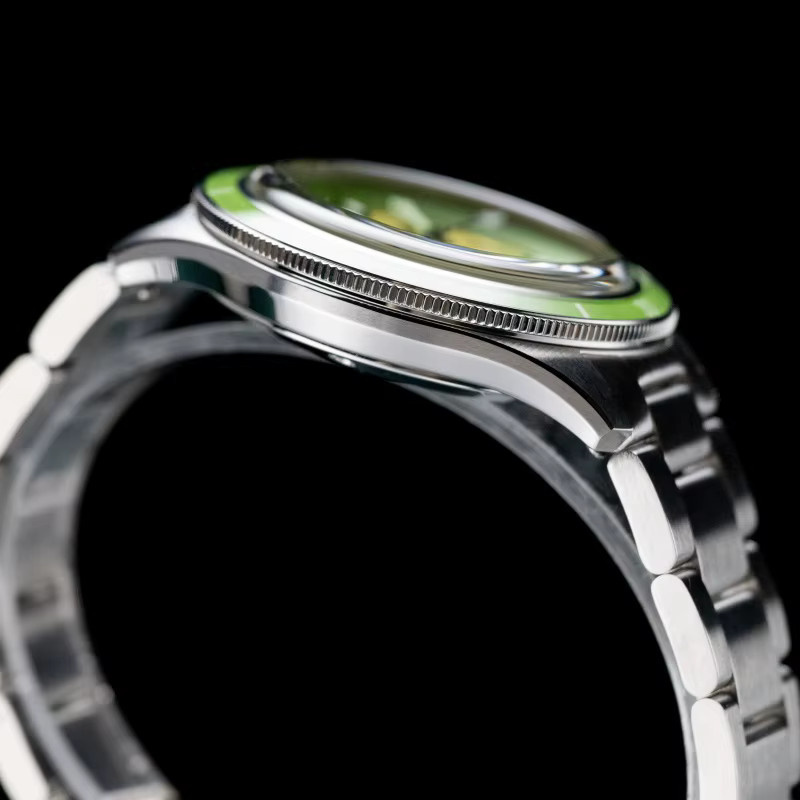 Proxima Armbanduhr Automatik, Edelstahl, 39 mm, Herren, Grün - Bild 3