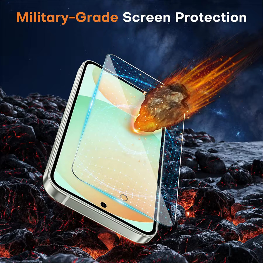 2/4er Set gehärtetes Glas Displayschutz für Samsung Galaxy S21 S22 S23 S24 S25 Plus Ultra FE sowie Z Fold 7 6 5 4 in Transparent - Bild 3