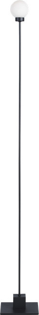 Northern Snowball Stehleuchte Schwarz mit dimmbarer LED und G9 Leuchtmittel - Bild 1