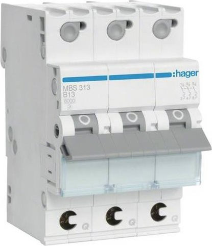 Hager MBS313 Leitungsschutzschalter 3-polig 13A 400V - Bild 1