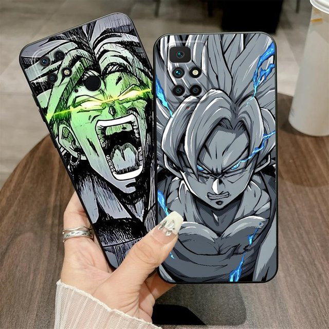 Anime Dragon Ball Son Goku Handyhülle für Xiaomi Redmi Modelle in Schwarz - Bild 1