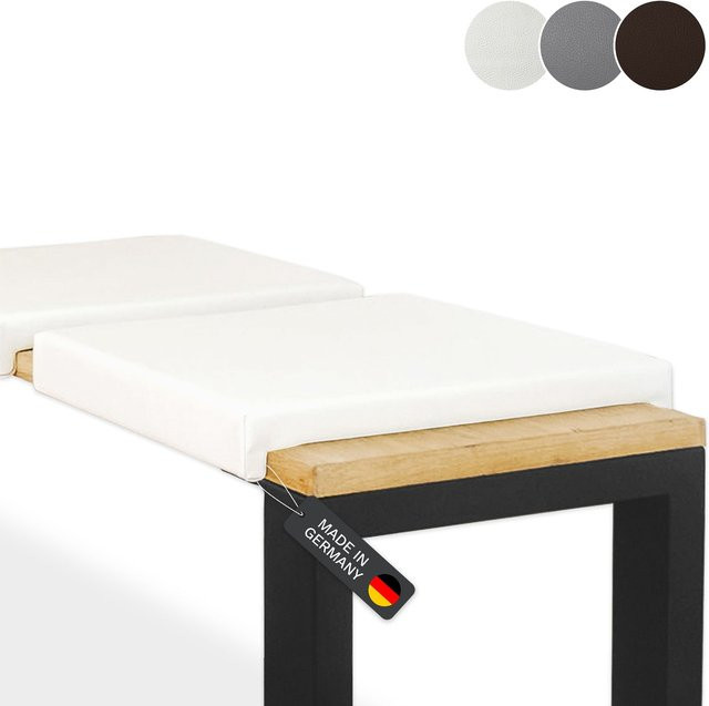 Lycce Klemmkissen Sitzkissen aus Kunstleder mit 2 Leisten, Klemmtiefe: 33 cm - Bild 1