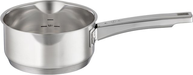 Stielkasserolle RÖSLE EXPERTISO aus Edelstahl in Silber, Durchmesser: 16 cm, Höhe: 0,85 cm - Bild 1