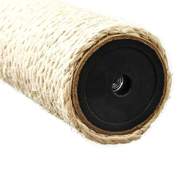 eyepower Ersatz-Sisalstamm für Katzen-Kratzbaum in Beige, Durchmesser: 7,1 cm, Höhe: 55 cm - Bild 1