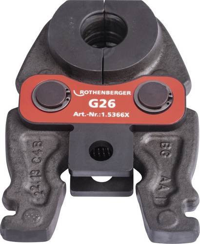 Rothenberger Pressbacke Compact G26 aus Stahl in Schwarz - Bild 1
