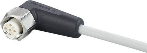 ifm Electronic Anschlussleitung EVF009 Buchse gewinkelt, 5-polig, grau, 25 m - Bild 1