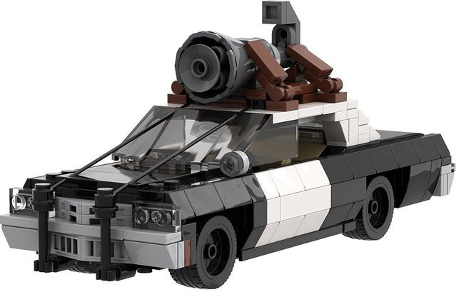 Gobricks Blues Brothers Bluesmobile Pickup Truck Baustein ab 14 Jahren - Bild 1
