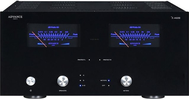 Advance Paris X-A600 Stereo-Endstufe in Schwarz - Bild 1