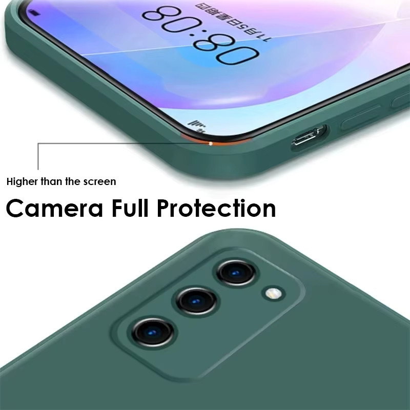 Samsung Galaxy S26 Ultra S26 Plus S26 FE Schutzhülle aus Flüssigsilikon in Blau - Bild 3