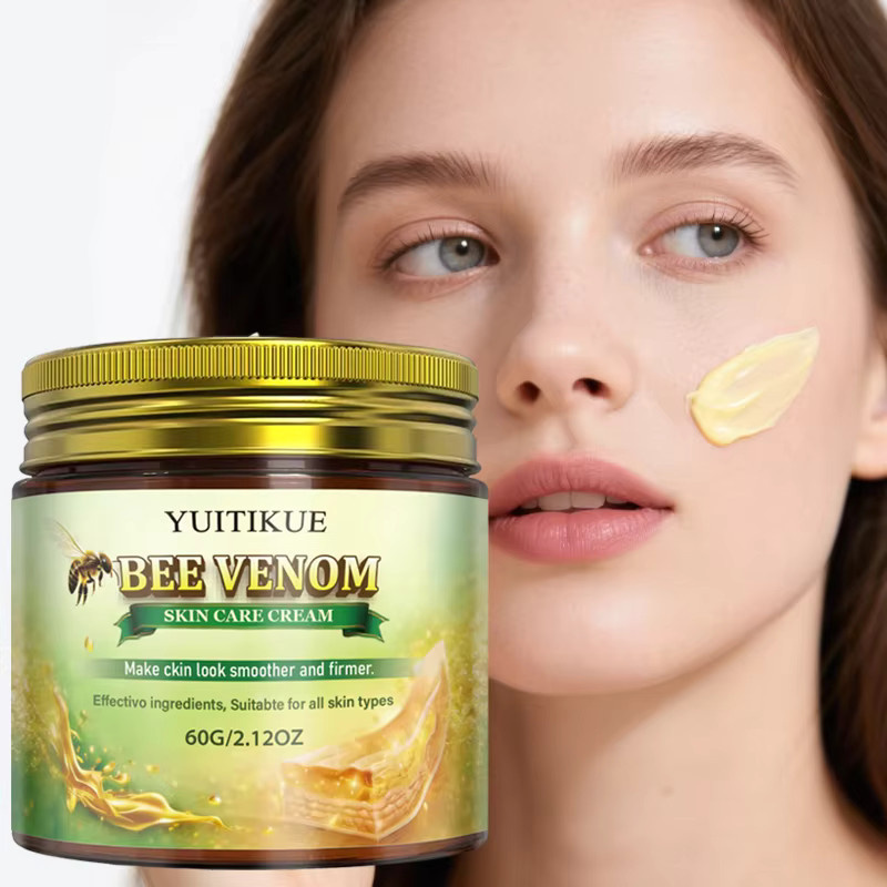 YUITIKUE Bienengift Straffende Creme mit Honigextrakt, 60g, Gesicht und Körper - Bild 2