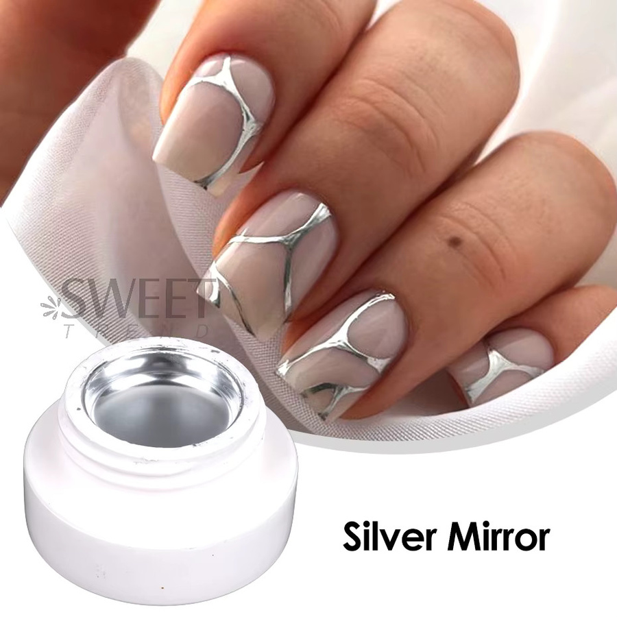 SWEET TREND Nagellack, Silber, Metallic, 5 ml - Bild 3