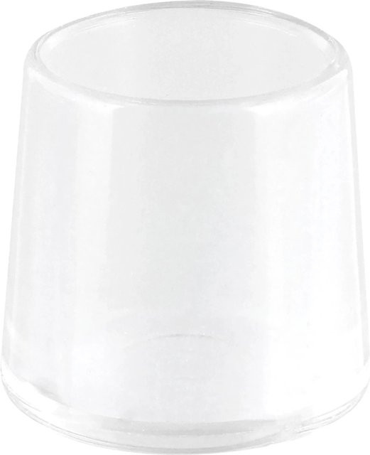 Wagner Endkappen-Set EH0670 aus Kunststoff, Transparent, 4-teilig, Durchmesser: 12 mm, 16 mm, Tiefe: 16 mm - Bild 1