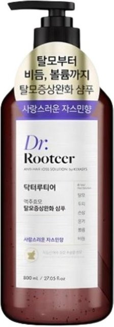 Dr.Rooteer Bierhefe Shampoo, 800 ml, mit Bierhefeextrakt, Niacinamid, Panthenol, Salicylsäure - Bild 1