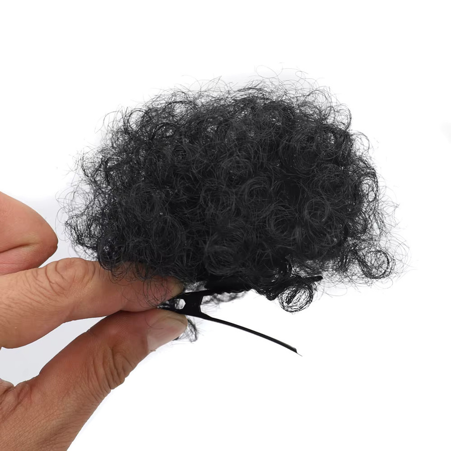 Old Street Afro-Puff-Haarknoten für Kinder mit Clips - Bild 2