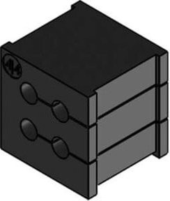 icotek Kabeldurchführungstülle KT 4/4 grau IP54 halogenfrei - Bild 1
