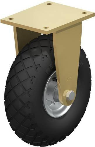 Blickle Bockrolle BS-PS 315K in Schwarz aus Stahl mit einem Rad-Durchmesser von 305 mm und einer Tragfähigkeit von max. 550 kg - Bild 1